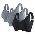 thumbnail image 1 of Roncen Women's Wireless Comfort Bra - 2-Piece Set Sports Bra No Underwire Everyday Sports Bra Breathable & Comfortable, 1 of 2