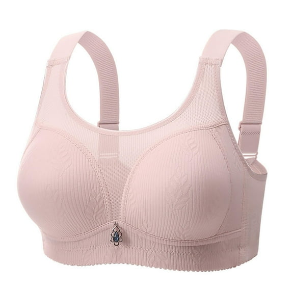 Roncen Women's Wireless Comfort Bra - Solid Color No Underwire Adjustable Shaping Breathable Bra Everyday Bra