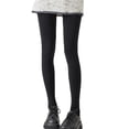 thumbnail image 1 of Roncen Womens 80 Denier Opaque Tights, Women's Soft Solid Color Footed Pantyhose, High Waist Stocking （Suitable for 20-28℃）, 1 of 8