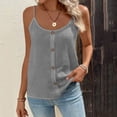 thumbnail image 1 of Roncen Womens Beach Cover Up Summer Vacation Sleeveless Button Front Bikini Bathing Suit Shirt, 1 of 9