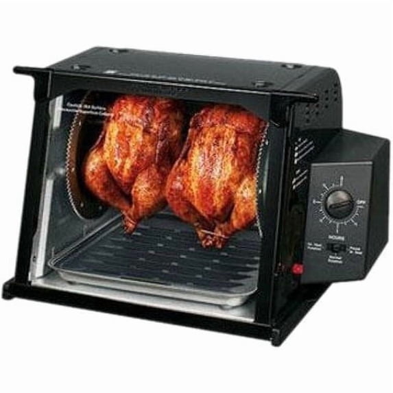 Ronco 3000 Showtime Black Compact Rotisserie