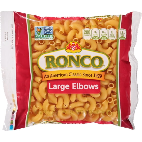 Ronco 8 oz Large Elbow Macaroni