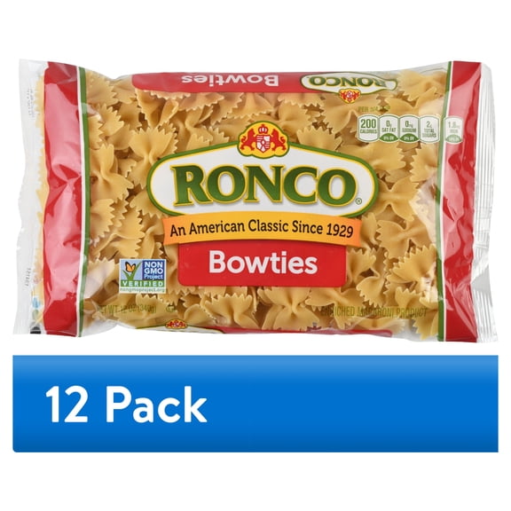 (12 pack) Ronco 12 oz Bowtie Pasta