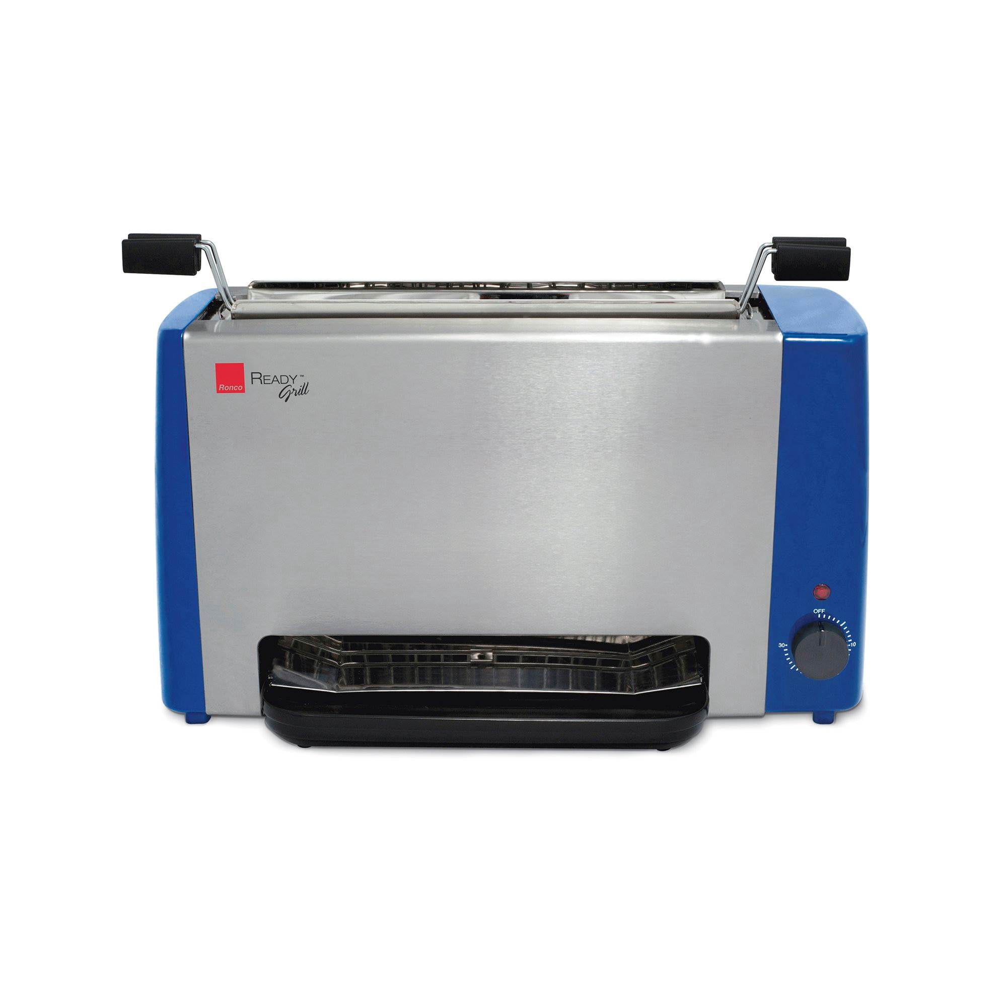 Ronco Portable 1300 Watt Indoor Smokeless Electric Countertop Ready