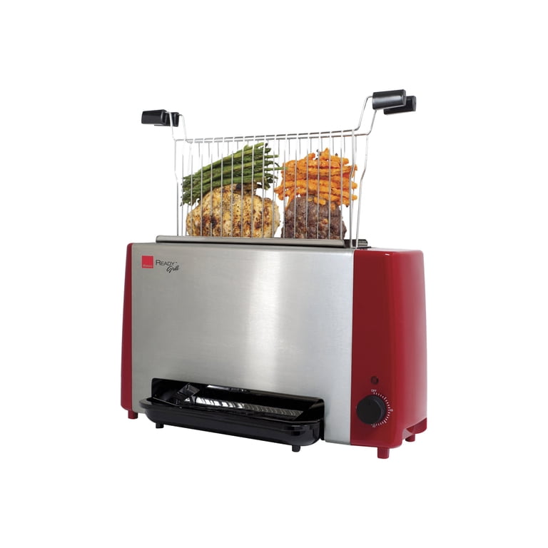 Ronco Ready RG1003RDDRM - Grill - electrical - red - Walmart.com
