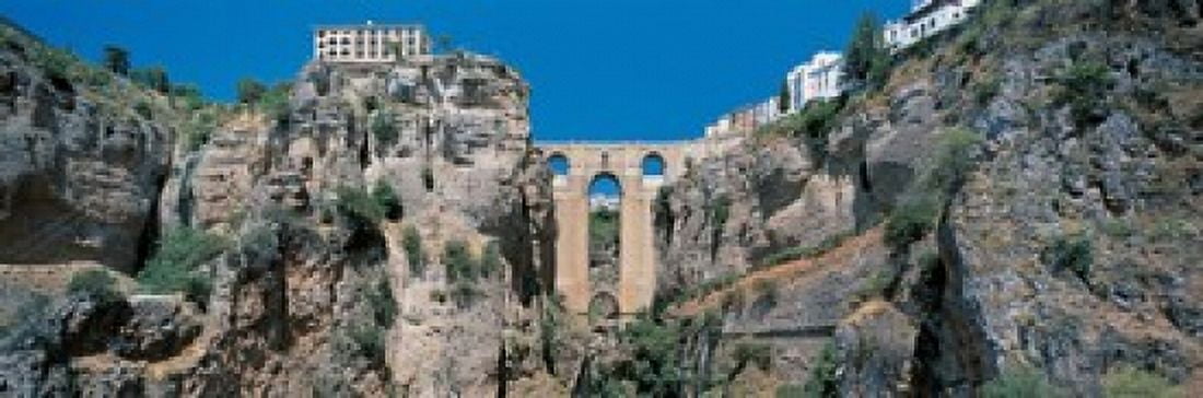 Ronda Andalucia Spain Canvas Art - Panoramic Images (18 x 6)