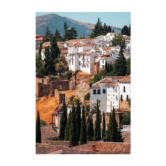 Ronda - Andalusia - Spain 1 - Ronda Andalusia Spain Photography Architecture Rural Travel Poster Scenic Landscape City Vintage Unframed Wall Art Print 4 x 6 inches