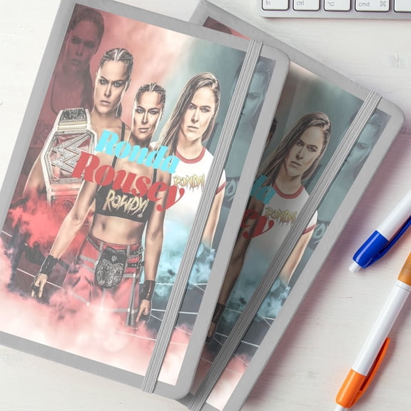 Ronda Rousey Custom Printed Notebook.