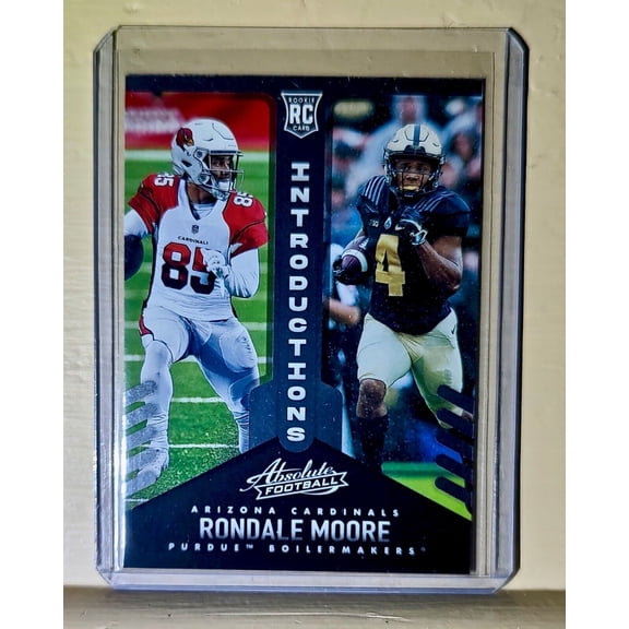 Rondale Moore 2021 Panini NFL Absolute Introductions Rookie Football #16 Card