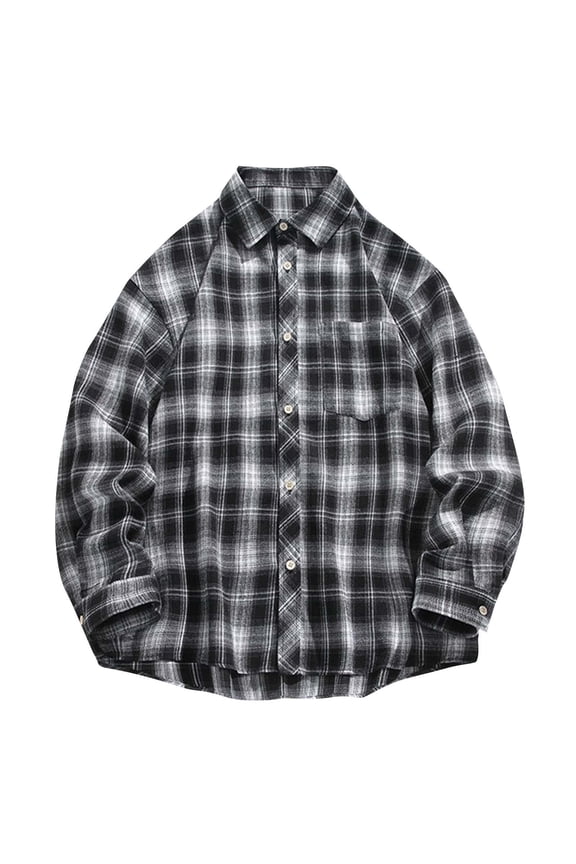 Big and Tall Shirts for Men Casual Button Down Work Tshirts Oversized Business Long Sleeve Shirt Loose Fit Outdoor T-Shirt