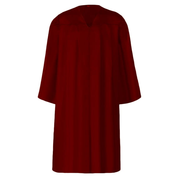 RongHuan Medieval Robe for Men Lightweight V-neck Pullover Medium Length Stage Costume Cosplay Tops Solid Color Robes