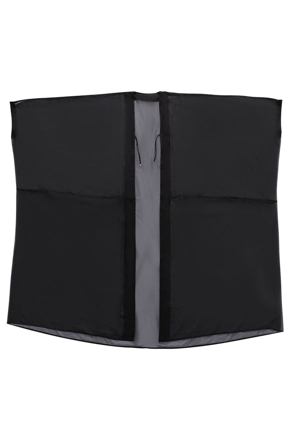 Men Oversize Open-style Cardigan Kaftan Loose Fit Muslim Robe Soild Color Long Sleeve Long Sleeve