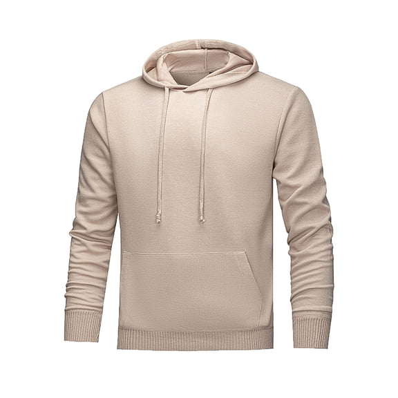 RongHuan Men's Pullover Hoodie Casual Long Sleeve Hooded Sweatshirt Loose Fit Workout Hoodies Basic Drawstring Sweatshirts