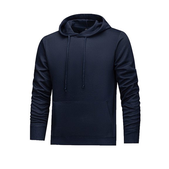 RongHuan Men's Pullover Hoodie Casual Long Sleeve Hooded Sweatshirt Loose Fit Workout Hoodies Basic Drawstring Sweatshirts