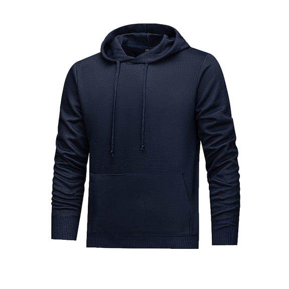 RongHuan Men's Pullover Hoodie Casual Long Sleeve Hooded Sweatshirt Loose Fit Workout Hoodies Basic Drawstring Sweatshirts