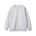 thumbnail image 1 of RongHuan Mens Fleece Sweatshirt Relaxed Fit Crewneck Pullover Basic Solid Color Bottoming Sweatshirts Loose Fit Outdoor Workout Tops, 1 of 5