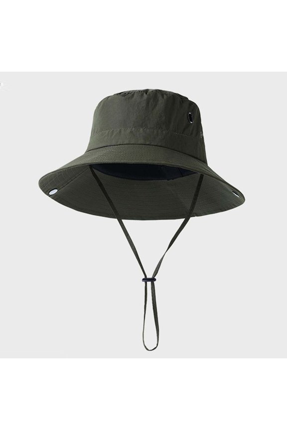 Unisex Sun Visor Hats Adjustable Waterproof Baseball Caps Windproof Fisherman Hat Outdoor Hiking Sun Hat