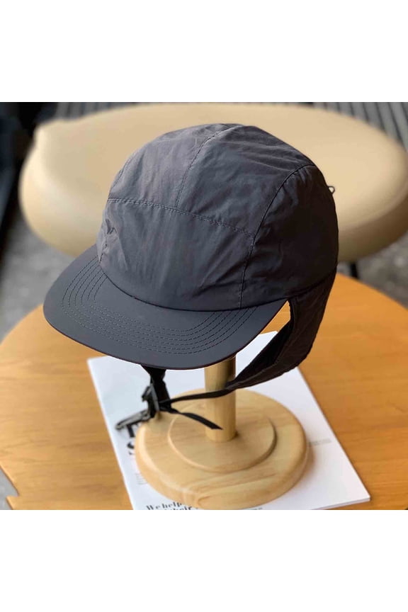 Unisex Winter Hats with Ear Flaps Cold Weather Fashion Warm Thick Trapper Cap Casual Baseball Cap for Men Women