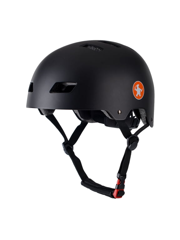 Adult Men Bike Helmet with Carry Bag,Multi-Sport for Scooter Skating Rollerblading, Black(59-62cm)