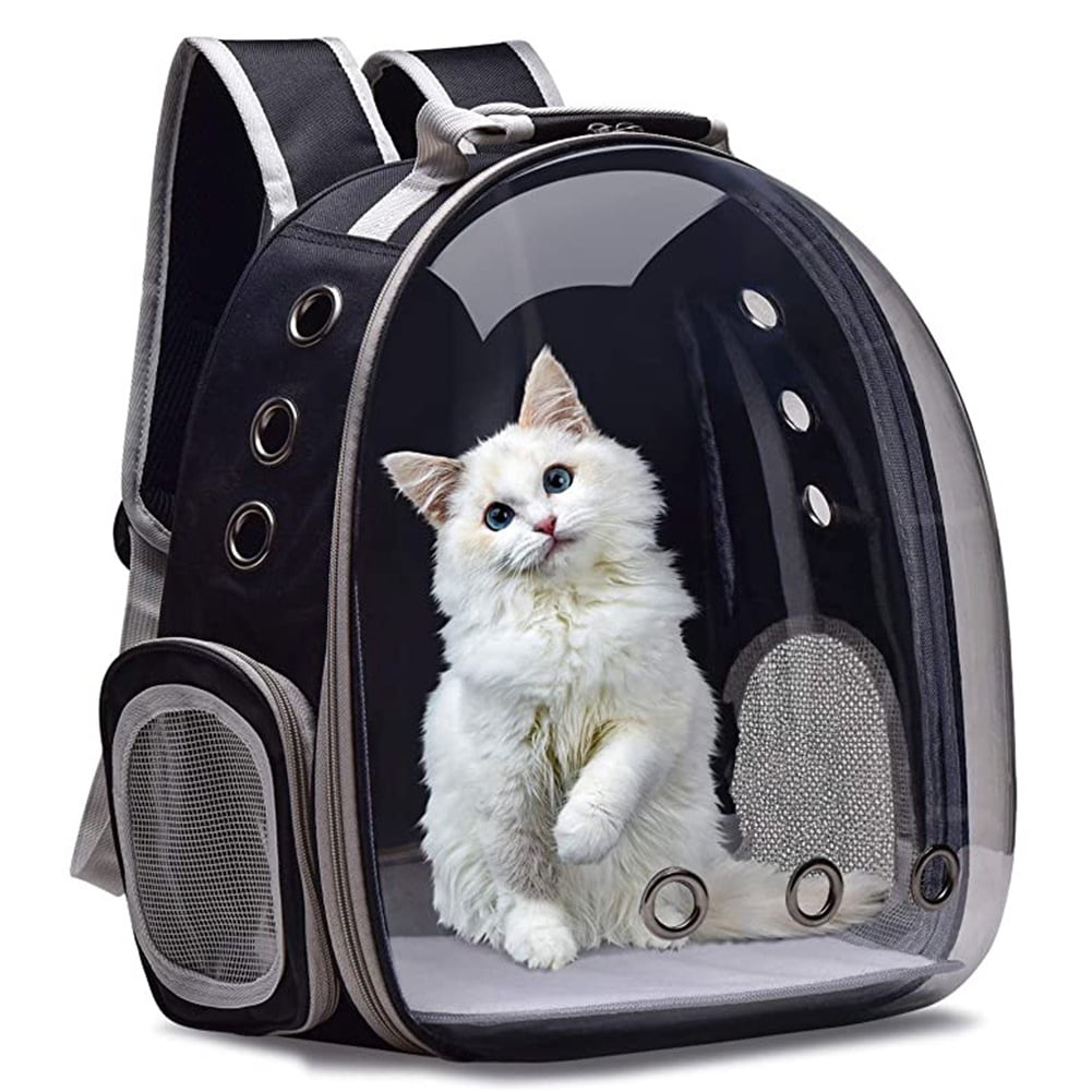 Rongbo Cat Backpack Carriers,Pet Bubble Capsule Backpack,Small Space Pet Travel Bag,Breathable Pet Carrier Airline Approved,for Travel,Hiking,Walking