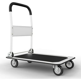Ultra-Lite Folding Cart, 250 lb Capacity, 11 x 13.25 Platform, Black Ultra-Lite Folding Cart, 250 lb Capacity, 11 x 13.25 Platform, Black