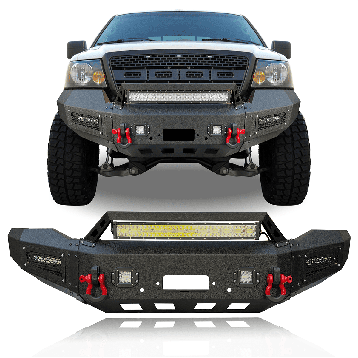 04 f150 winch online bumper