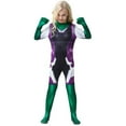thumbnail image 1 of Rongking Girls She Hero Jumpsuit Jennifer Cosplay Halloween Costume for 3-9 Year, 1 of 6