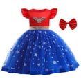 thumbnail image 1 of Rongking Superhero Costume Dress for Little Girls Halloween Fancy-Dress 12M-5Y, 1 of 8