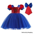 thumbnail image 1 of Rongking Toddler Girls Spider Costume Dress Halloween Cosplay Dress for 1-7Year, 1 of 6