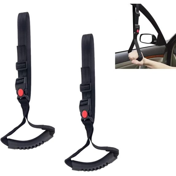 Rongsi Car Handle 2 Piece Portable Automotive Handle Assistance ...