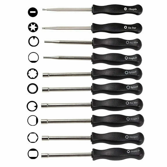 Rongsi Carburetor Adjustment Tool, Small Engine Repair Tool, 2 Stroke Carb Adjustment Tools for Trimmer Weedeater Chainsaw