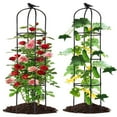 thumbnail image 1 of Rongsi Garden Trellis,Adjustable Garden Obelisk Trellis for Climbing Plants, 6FT Tall Garden Obelisk Trellis Climbing Plant Outdoor Support Potted Vine Flower Rose,Vegetable, 1 of 12