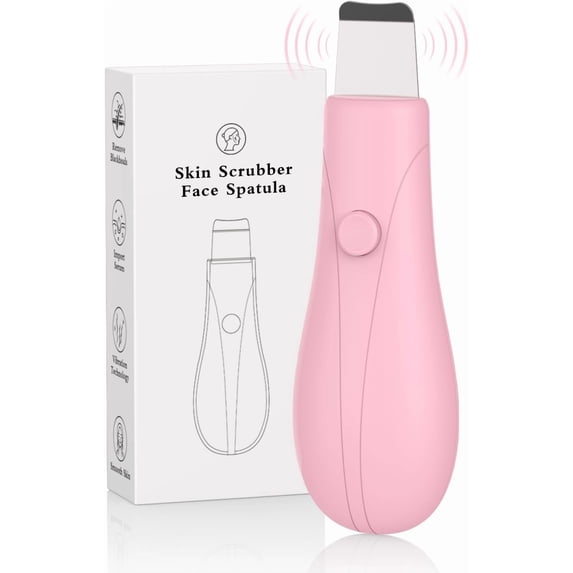 Rongsi Pore Extractor Tool, Black Head Remover for Face and Nose, Blackhead Extractor, Skin Care Tools for Men and Women, Travel Blackhead and Whitehead Removal (Pink)