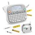 thumbnail image 1 of Rongta TM95 Label Maker Machine with Tape, QWERTY Keyboard and Bluetooth App Connectivity, White, 1 of 11