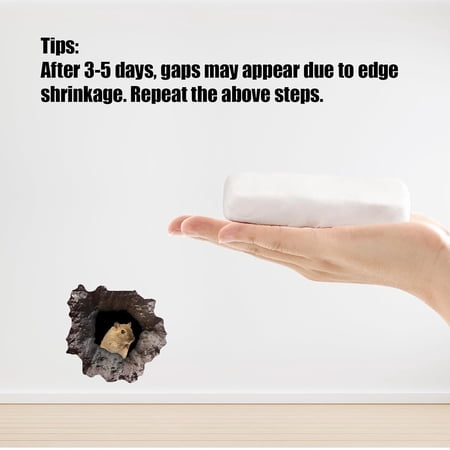 Rongyun 30g* 10 PCS Waterproof Sealant Mastic, Quick Repair Putty for Drain Pipe Connection, Wall Holes and Air Conditioning Hole Sealing