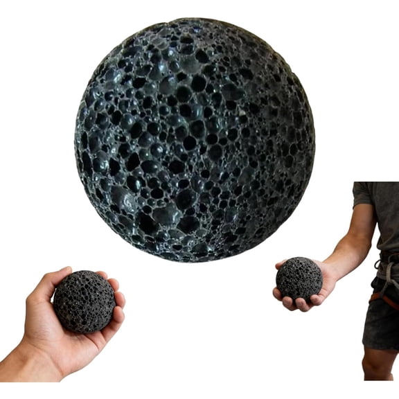 Rongyun Callus Ball for Hand, Rock Climbing Grip Trainer, Skin Conditioning Callus Building Grip Training Fidget, Non-Sweat Moon Grip Ball Callus Rock for Athletes