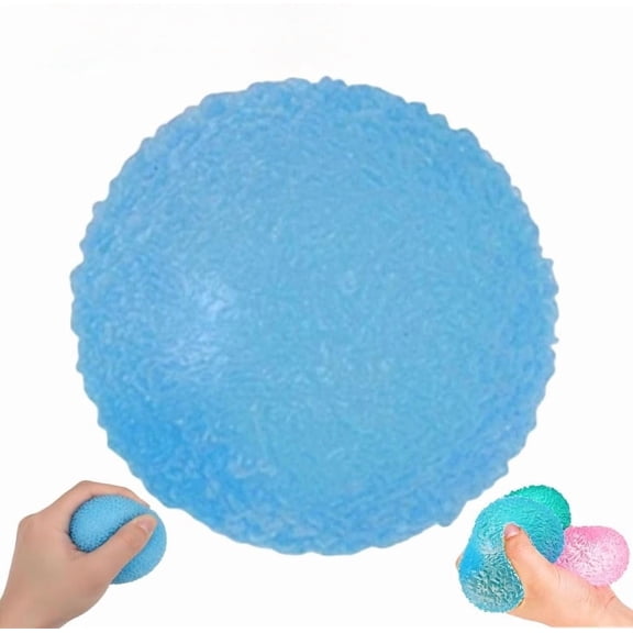 Rongyun Soft Sensory Stress Balls, 2.36inTextured Memory Gel Balls,&nbsp; Sensory Squeeze Soft Ball for Anxiety Relief