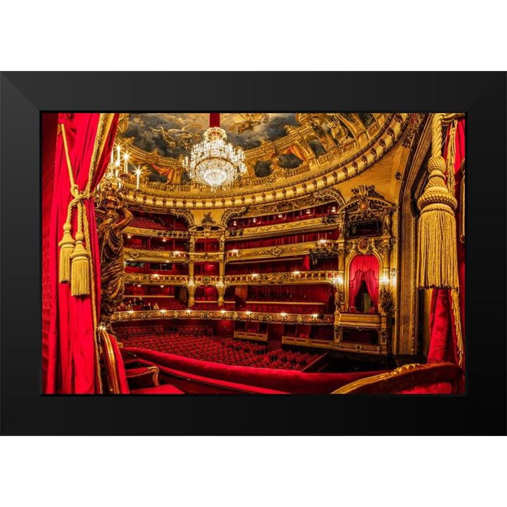 Ronin 14x11 Black Modern Framed Museum Art Print Titled - Opera Room ...