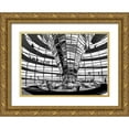 thumbnail image 1 of Ronin 18x14 Gold Ornate Wood Framed with Double Matting Museum Art Print Titled - Bundestag, 1 of 4