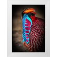 thumbnail image 1 of Ronin 24x32 White Modern Wood Framed Museum Art Print Titled - Tropical Bird, 1 of 4