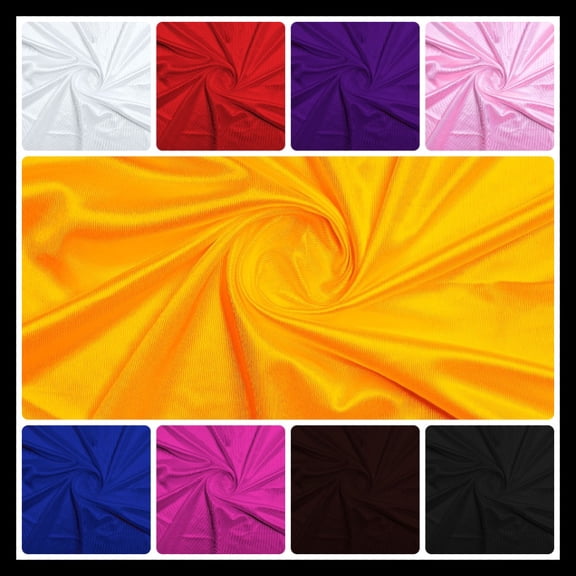 Ronit Textile Black Athletic Dazzle Jersey 58"-60" (By The Yard) 100% Polyester Sportswear-Activewear-Basketball Jersey Uniforms, Football Jersey. 1 Yard Cut.