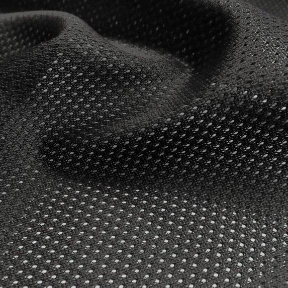 Ronit Textile Black Athletic Micro Mesh Jersey 58