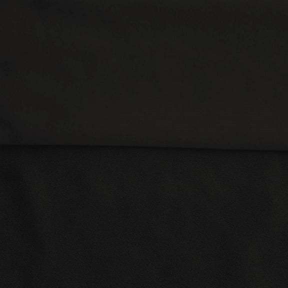 Ronit Textile Black Sweatshirt Fleece One Side Brushed 58"-60" (By the Yard) Polyester/Cotton Sweatshirts, Hoodies, Sweatpants, Shorts, Joggers, DIY. 5 Yards Cut.