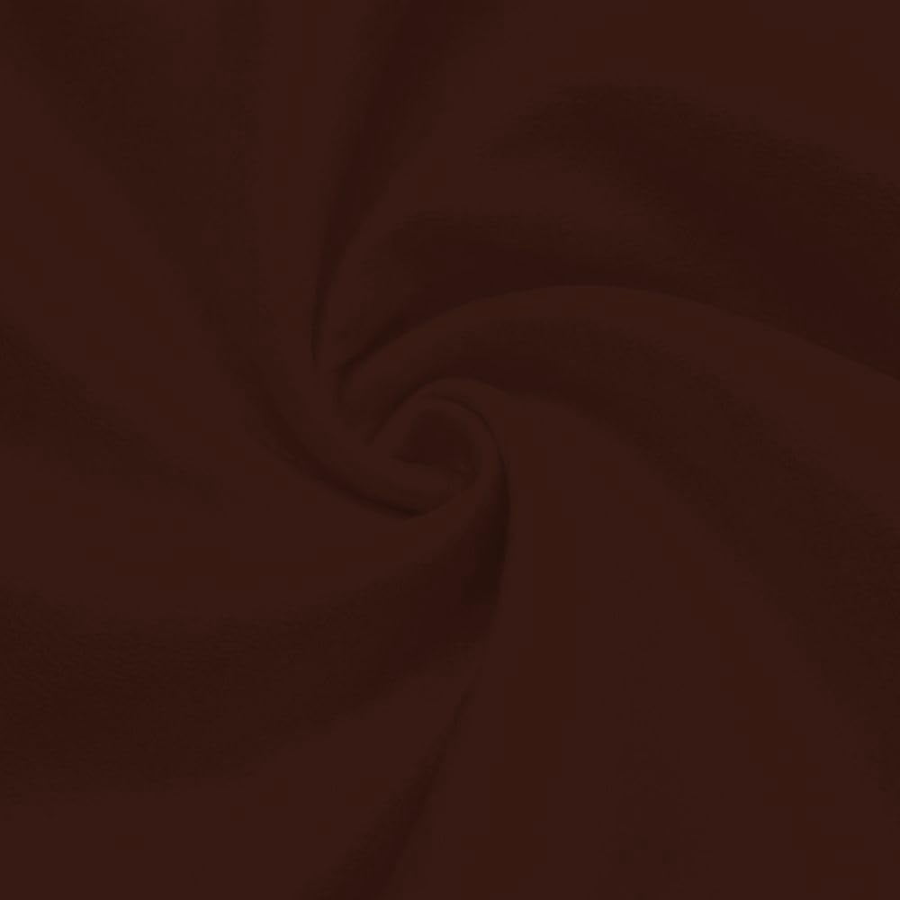 Ronit Textile Brown Acrylic Felt Fabric | Soft | 72" Wide | 1.6 mm Thick By The Yard, Crafts, Padding, Sewing, Upholstery & DIY. 3 Yards Cut.