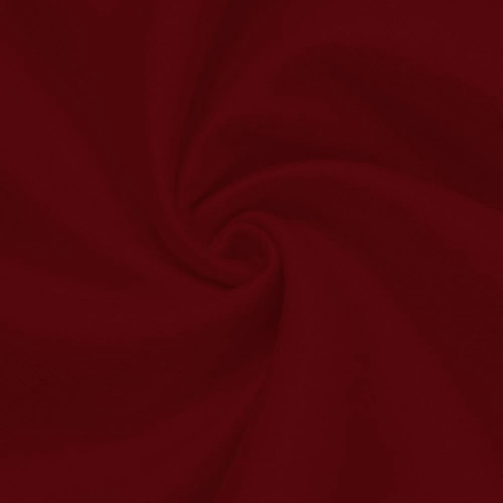 Ronit Textile Burgundy Acrylic Felt Fabric | Soft | 72" Wide | 1.6 mm Thick By The Yard, Crafts, Padding, Sewing, Upholstery & DIY. 4 Yards Cut.