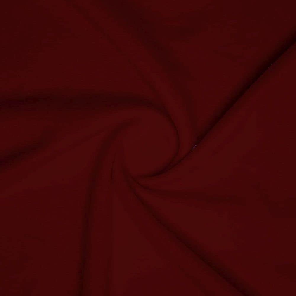 Ronit Textile Burgundy Anti-Pill Fleece Solid (2 Side Brushed) 100%Polyester 58"-60" -By The Yard- Blankets, Hoodies, Pillow, Sweatshirts, Pajamas, Apparel, DIY. 2 Yard Cut.