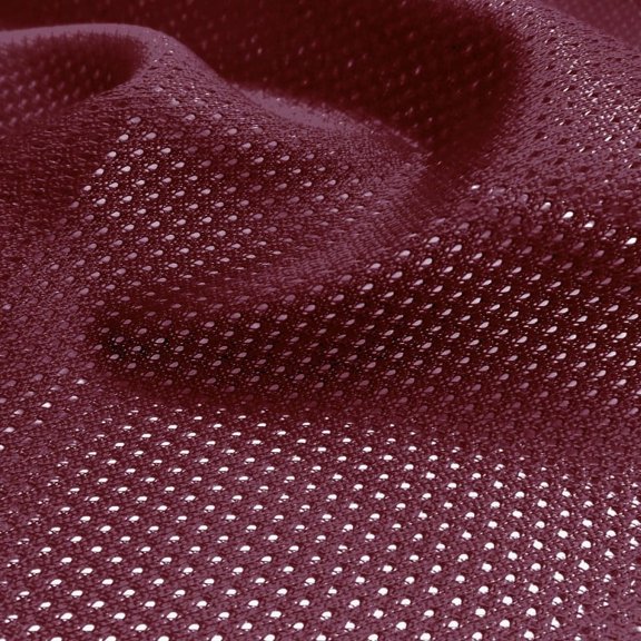 Ronit Textile Cardinal Athletic Micro Mesh Jersey 58"-60" 100%Polyester Sportswear-Activewear-Sublimation. 5 Yards Cut.