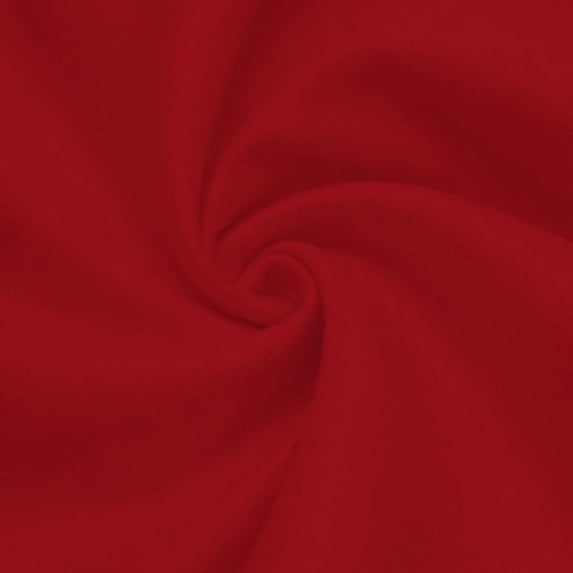 Ronit Textile Crimson Red Acrylic Felt Fabric | Soft | 72" Wide | 1.6 mm Thick By The Yard, Crafts, Padding, Sewing, Upholstery & DIY. 10 Yards Cut.