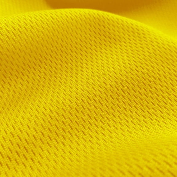 Ronit Textile Gold Athletic Dimple Mesh/Bird's Eye/Flatback Mesh Jersey 58"-60" 100%Polyester (By The Yard) Sportswear-Activewears-Uniforms-Basketball-Football Jersey. 4 Yards Cut.