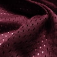 thumbnail image 1 of Ronit Textile Maroon Athletic Football Mesh Jersey 58"-60" By The Yard 100% Polyester Sportswear-Activewear-Uniforms-Shorts-Basketball Jersey. 1 Yard Cut., 1 of 1